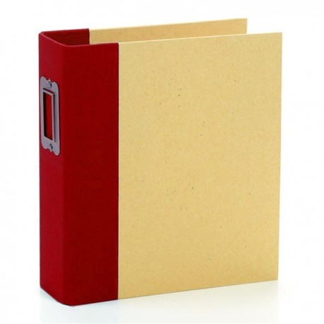 6x8 SN@P! Limited Edition Binder Cranberry