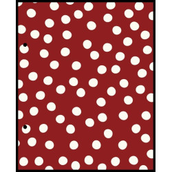6x8 SN@P! Limited Edition Binder Cranberry