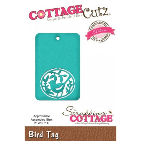 CottageCutz Bird Tag