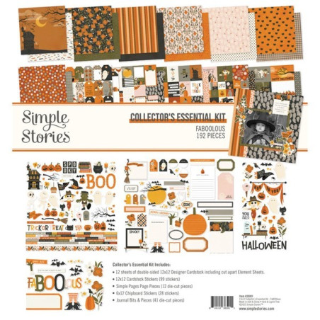 Simple Stories FaBOOlous Collector's Essential Kit