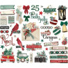 Simple Stories Simple Vintage 'Tis The Season Bits & Pieces 42pz