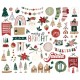 Simple Stories Boho Christmas Bits & Pieces 54pz