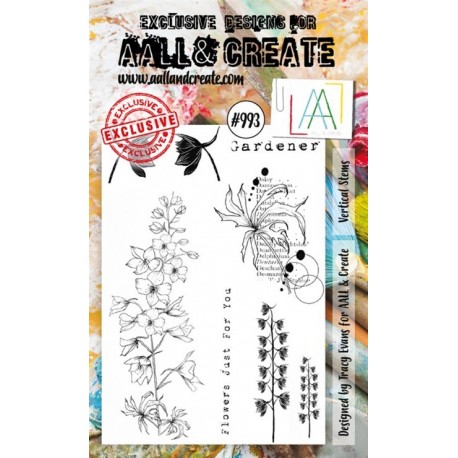 AALL & Create A& Stamp Set 993 Vertical Stems