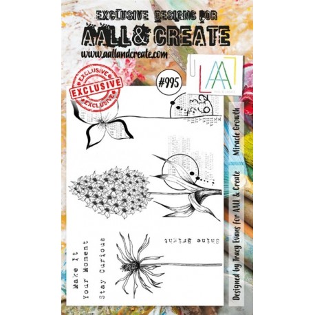 AALL & Create A& Stamp Set 995 Miracle Growth