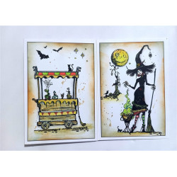 AALL & Create A& Stamp Set 1054 Miss Bubbles