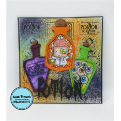 AALL & Create Stamp Set A7 957 Weird Science