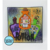 AALL & Create Stamp Set A7 957 Weird Science