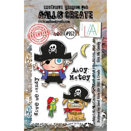 AALL & Create Stamp Set A7 952 Give Me Candy