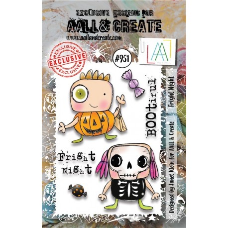 AALL & Create Stamp Set A7 951 Fright Night