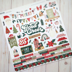 Simple Stories Boho Christmas Collection Kit 30x30cm
