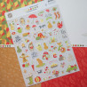 Mes P'tits Ciseaux Automne Gourmand Collection 30x30cm