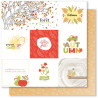 Mes P'tits Ciseaux Automne Gourmand Collection 30x30cm