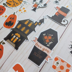 Simple Stories FaBOOlous  Bits & Pieces 46pz
