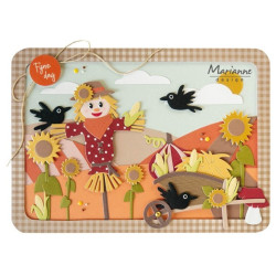 Marianne Design Collectables Scarecrow by Marleen