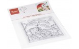 Marianne Design Clear Stamps Hetty's Gnome & Hedgehog