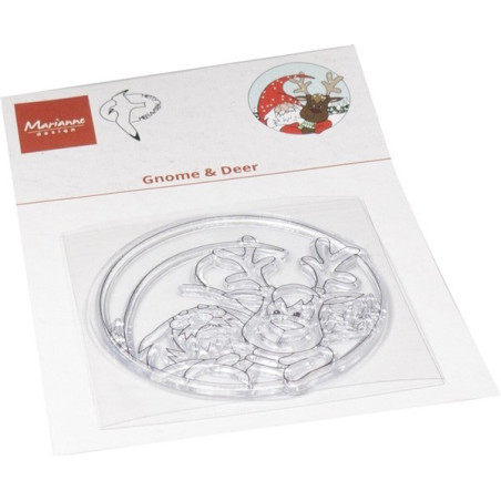 Marianne Design Clear Stamps Hetty's Gnome & Deer