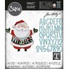 Thinlits Die Set 14pz - Santa Greetings, Colorize by Tim Holtz 666338