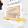 Florileges Fustella GRAND CADRE CARRÉ 3D - CORNICE 3d
