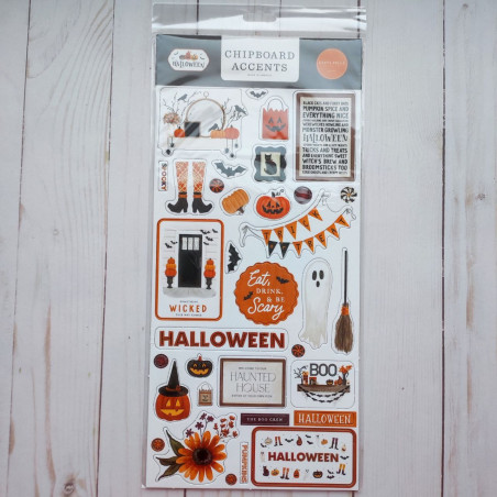 Carta Bella Halloween Chipboard Accents