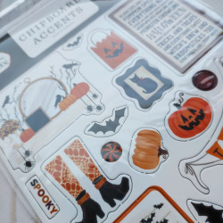 Carta Bella Halloween Chipboard Accents