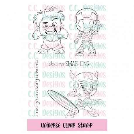 C.C. Design Universe Clear Stamp