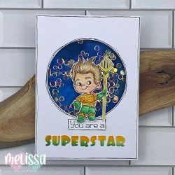 C.C. Design Superstars Clear Stamp
