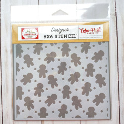 Echo Park Gingerbread Bakery Designer Stencil