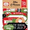 Echo Park Have A Holly Jolly Christmas Titles & Phrases 32pz