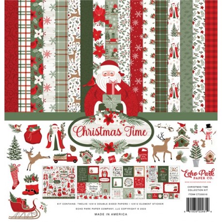 Echo Park Have A Holly Jolly Christmas Collection Kit 30x30cm