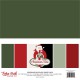 Echo Park Christmas Time Coordinating Solids Paper Pack 30x30cm