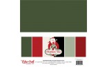 Echo Park Christmas Time Coordinating Solids Paper Pack 30x30cm