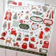 Echo Park Christmas Time Element Sticker 30x30cm