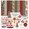 Carta Bella Christmas Flora JOYFUL Paper Pad 30x30cm