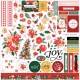 Carta Bella Christmas Flora JOYFUL Paper Pad 30x30cm