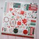 Carta Bella Christmas Flora PEACEFUL Paper Pad 30x30cm