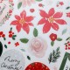 Carta Bella Christmas Flora PEACEFUL Element Stickers