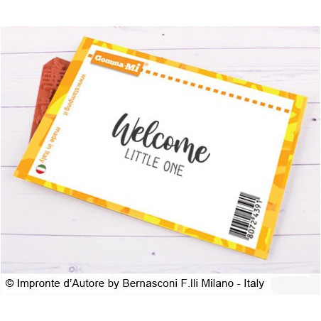 Timbro Gomma-Mi 2491-UMO WELCOME LITTLE ONE