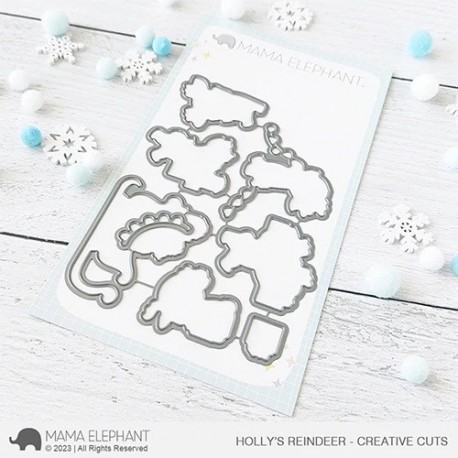 Mama Elephant HOLLY'S REINDEER CREATIVE CUTS