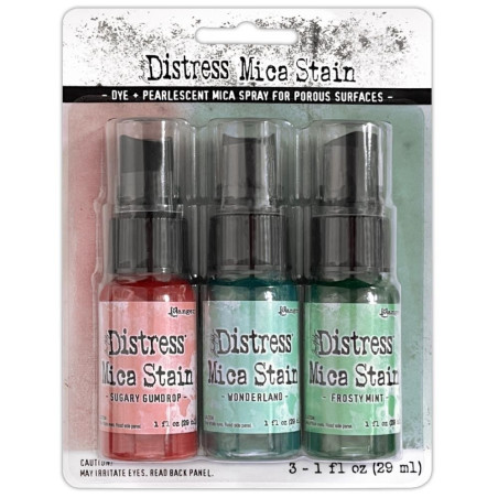Ranger Distress Mica Stain Holiday Set 6