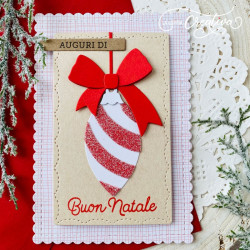 La Coppia Creativa Fustelle FIOCCO A STRISCE