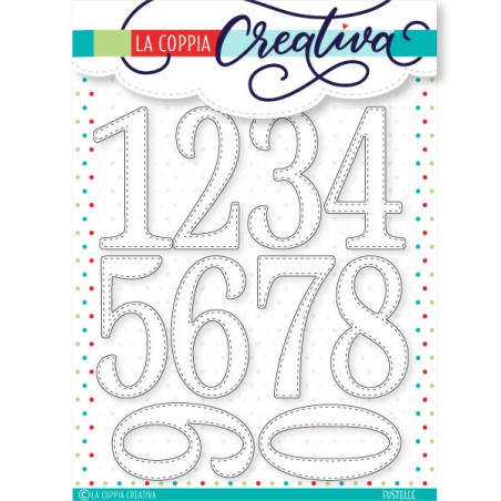 La Coppia Creativa Fustelle NUMERI GRANDI