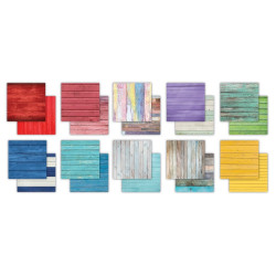 Craft Consortium Essential Craft Papers Beach Hut Paper Pad 30x30cm