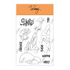 TOMMY Clear Stamps - Hello Fall by lellaillustration