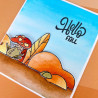 TOMMY Clear Stamps - Hello Fall by lellaillustration