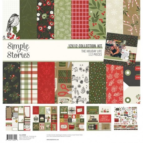 Simple Stories The Holiday Life Collection Kit 30x30cm