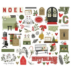 Simple Stories The Holiday Life Bits & Pieces 54pz