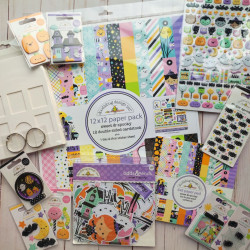 Doodlebug Design Spooky Spiders Shape Sprinkles