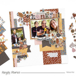 Simple Stories Acorn Lane Bits & Pieces 57pz
