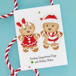 Spellbinders Dancin' Gingerbread Etched Dies