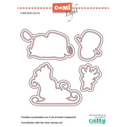 Fustelle Cut-Mi 88466-CML-C Christmas Selfie